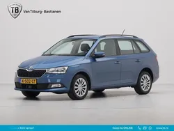 Blauw, metallic lak Gebruikt 2020 Skoda Fabia Ambition Stationwagen | € 12.440 (Goede deal)