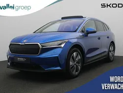 Blauw, metallic lak Gebruikt 2021 Skoda Enyaq iV SUV | € 33.900 (Eerlijke prijs)