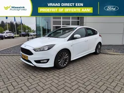 Wit Gebruikt 2018 Ford Focus ST-Line Hatchback | € 15.935 (Eerlijke prijs)