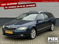Blauw, metallic lak Gebruikt 2015 Skoda Superb Business Line Stationwagen | € 9.999 (Duur)
