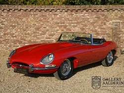 Rood Gebruikt 1964 Jaguar E-Type Cabriolet | € 149.950