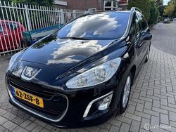 Zwart Gebruikt 2012 Peugeot 308 SW Active Stationwagen | € 2.950 (Super prijs)