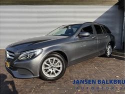 Grijs Gebruikt 2018 Mercedes C180 Premium Stationwagen | € 14.999 (Super prijs)