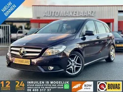 Paars, metallic lak Gebruikt 2014 Mercedes B180 Edition MPV | € 9.940 (Super prijs)