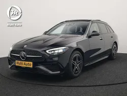 Zwart Gebruikt 2022 Mercedes C300e AMG line Stationwagen | € 41.440 (Duur)