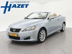 Blauw Gebruikt 2010 Lexus IS250 Executive Line Cabriolet | € 16.900 (Eerlijke prijs)