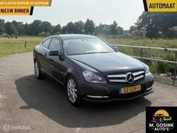 Zwart Gebruikt 2011 Mercedes C180 Coupé | € 6.499 (Super prijs)