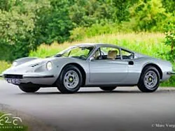 Zilver Gebruikt 1971 Ferrari Dino 246 Coupé | € 390.000
