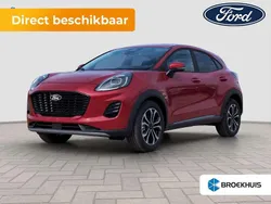 Rood Nieuw 2025 Ford Puma Titanium SUV | € 33.450 (Eerlijke prijs)