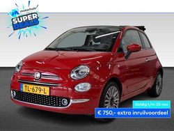 Rood Gebruikt 2018 Fiat 500C Lounge Cabriolet | € 9.445 (Goede deal)