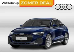 Blauw, metallic lak Nieuw 2025 Audi A3 Comfort Sedan | € 41.590 (Goede deal)
