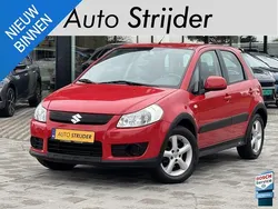 Rood Gebruikt 2007 Suzuki SX4 Comfort MPV | € 3.750 (Eerlijke prijs)