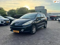 Zwart Gebruikt 2007 Peugeot 207 Stationwagen | € 950 (Super prijs)