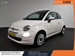 Wit Gebruikt 2020 Fiat 500C Lounge Cabriolet | € 11.790 (Super prijs)