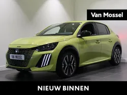 Geel Nieuw 2024 Peugeot e-208 GTi Hatchback | € 44.940