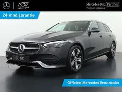 Grijs, metallic lak Gebruikt 2024 Mercedes C180 Business Stationwagen | € 51.895 (Duur)