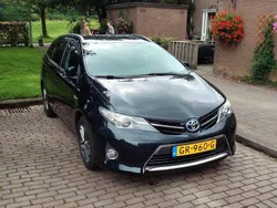 Zwart Gebruikt 2015 Toyota Auris Hybrid Stationwagen | € 10.950 (Eerlijke prijs)