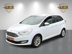 Wit, metallic lak Gebruikt 2017 Ford Grand C-Max Titanium MPV | € 9.995 (Goede deal)