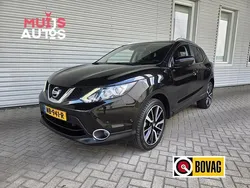 Zwart Gebruikt 2016 Nissan Qashqai Tekna SUV | € 14.995 (Eerlijke prijs)