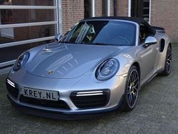 Zilver Gebruikt 2017 Porsche 911 Turbo S Cabriolet Cabriolet | € 169.500