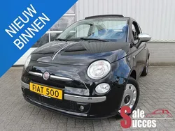 Zwart Gebruikt 2012 Fiat 500C Lounge Cabriolet | € 7.290 (Eerlijke prijs)