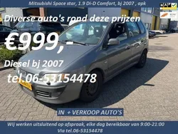 Grijs Gebruikt 2007 Mitsubishi Space Star Comfort Edition MPV | € 999