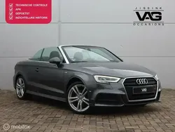 Grijs, metallic lak Gebruikt 2018 Audi A3 Cabriolet S-Line Cabriolet | € 23.899 (Eerlijke prijs)