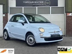Blauw Gebruikt 2009 Fiat 500 Lounge Hatchback | € 4.999 (Iets duurder)