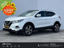 Pearl white p Gebruikt 2019 Nissan Qashqai N-Connecta SUV | € 20.835 (Eerlijke prijs)