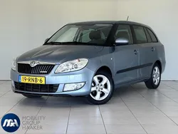 Blauw Gebruikt 2011 Skoda Fabia GreenLine Stationwagen | € 6.900