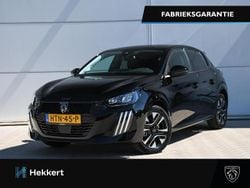 Zwart Nieuw 2025 Peugeot 208 Allure Hatchback | € 23.995 (Super prijs)