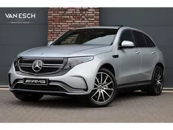Zilver, metallic lak Gebruikt 2022 Mercedes EQC400 AMG line SUV | € 52.500 (Duur)