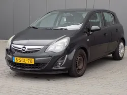 Zwart Gebruikt 2013 Opel Corsa Design Edition Hatchback | € 1.699 (Super prijs)