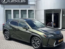 Groen, metallic lak Gebruikt 2021 Lexus UX 250h SUV | € 30.440 (Eerlijke prijs)