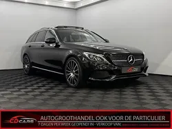 Zwart, metallic lak Gebruikt 2018 Mercedes C180 Sport Edition Stationwagen | € 22.950 (Eerlijke prijs)