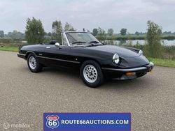 Zwart Gebruikt 1986 Alfa Romeo Spider Cabriolet | € 13.500