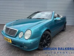 Groen Gebruikt 2002 Mercedes CLK430 Elegance Cabriolet | € 8.500