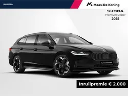 Zwart Nieuw 2025 Skoda Superb Business Line Stationwagen | € 55.290 (Iets duurder)