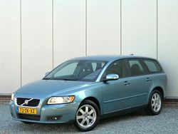Blauw, metallic lak Gebruikt 2008 Volvo V50 Stationwagen | € 7.500