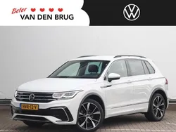 Wit Gebruikt 2021 VW Tiguan R-line SUV | € 36.900 (Eerlijke prijs)