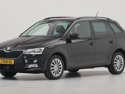 Donker zwart metallic Gebruikt 2020 Skoda Fabia Ambition Stationwagen | € 16.940 (Duur)