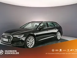 Zwart Gebruikt 2021 Audi A6 S-Line Stationwagen | € 34.900 (Super prijs)