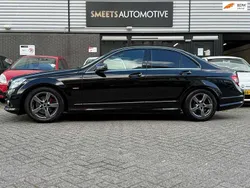 Zwart Gebruikt 2008 Mercedes C180 Sedan | € 10.950