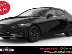 Zwart Nieuw 2024 Mazda 3 Homura-Line Hatchback | € 31.900