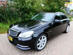 Zwart Gebruikt 2012 Mercedes C180 Business Sedan | € 10.395 (Eerlijke prijs)