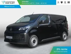Diamond black (donker zwart) Nieuw 2025 Opel Vivaro-e Combi Comfort Van | € 39.630 (Iets duurder)