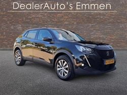 Zwart Gebruikt 2021 Peugeot 2008 Active SUV | € 14.950 (Eerlijke prijs)