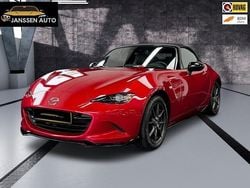 Rood (metallic) Gebruikt 2017 Mazda MX5 Cabriolet | € 14.750 (Goede deal)