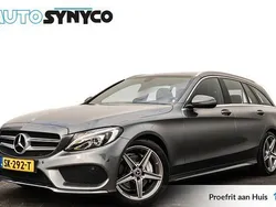 Grijs, metallic lak Gebruikt 2018 Mercedes C180 Sport Edition Stationwagen | € 22.900 (Eerlijke prijs)