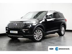 Zwart Gebruikt 2022 Ford Explorer Platinum SUV | € 51.800 (Eerlijke prijs)